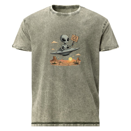 Alien Taco Lover UFO Shirt | Funny Space Graphic Tee for Foodies | Quirky Sci - Fi T-Shirt - IconVexa