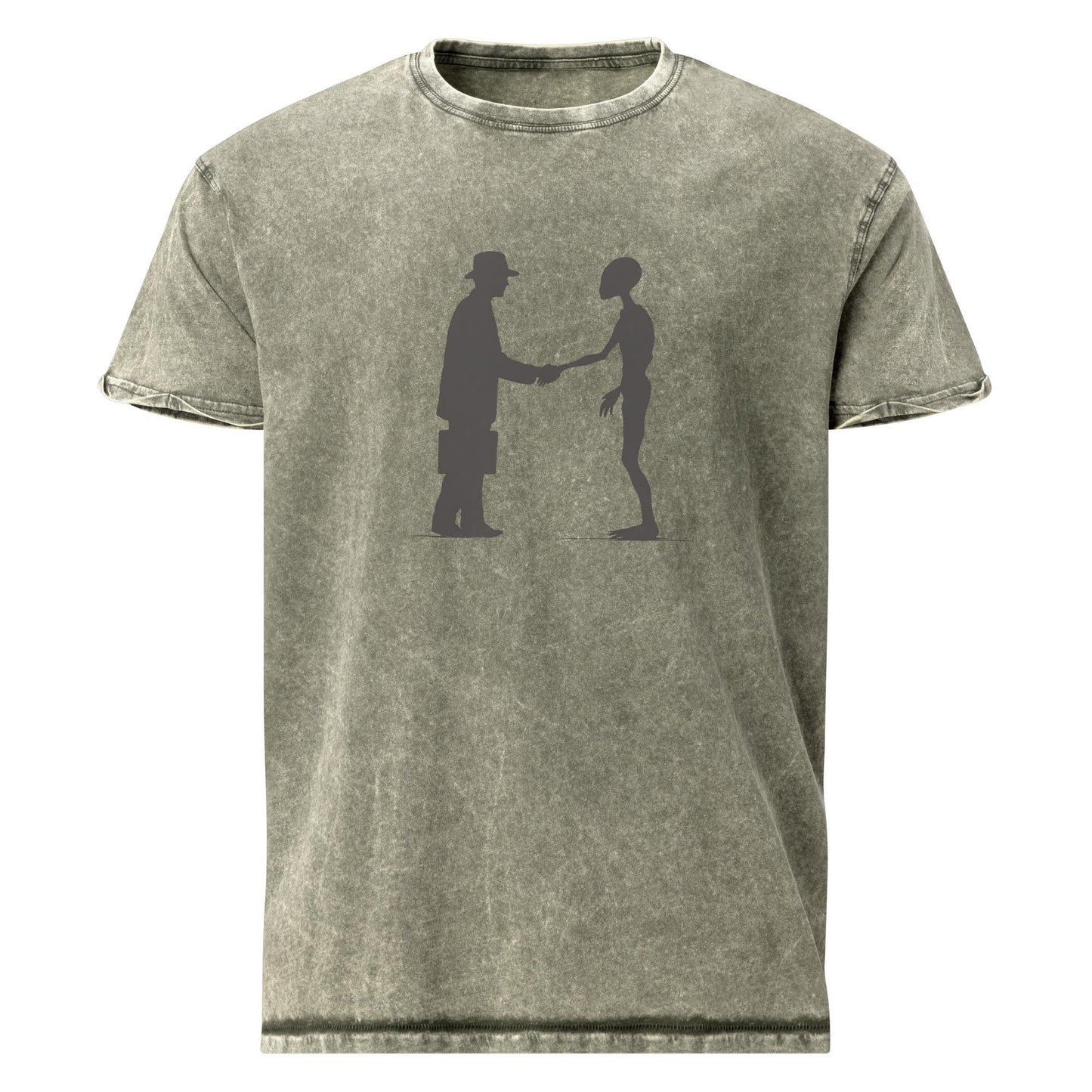 Alien Tee | Secret Handshake Society | Sci - Fi Streetwear for Space Lovers - IconVexa