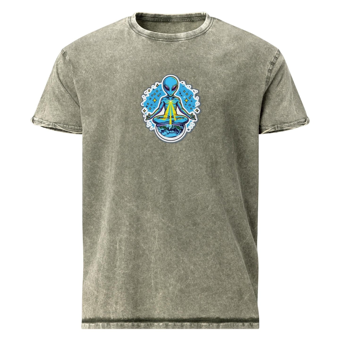 Alien Tee | Space Theme Shirt | Spiritual Artistic Graphic Tee for Sci - Fi Streetwear Lovers - IconVexa