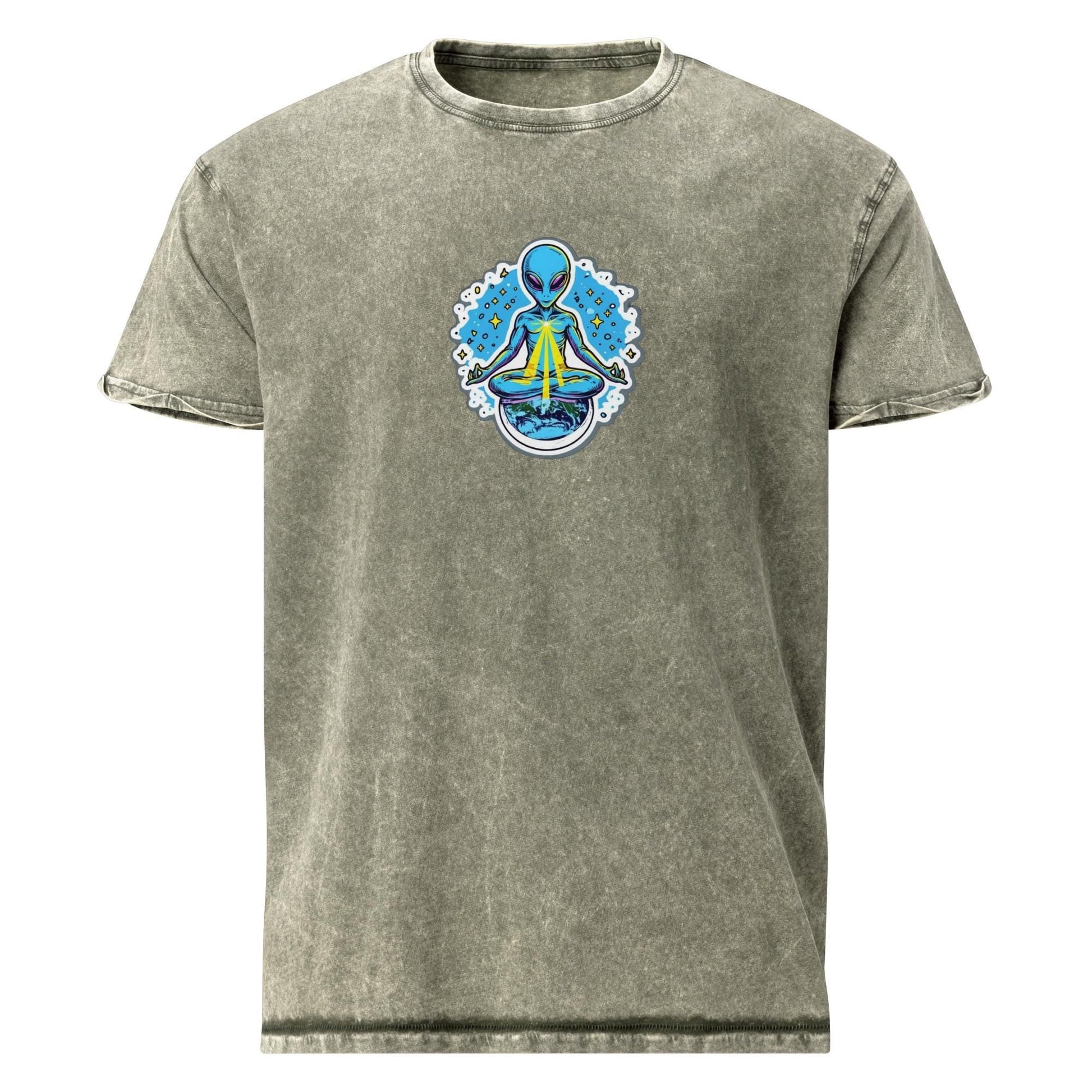 Alien Tee | Space Theme Shirt | Spiritual Artistic Graphic Tee for Sci - Fi Streetwear Lovers - IconVexa
