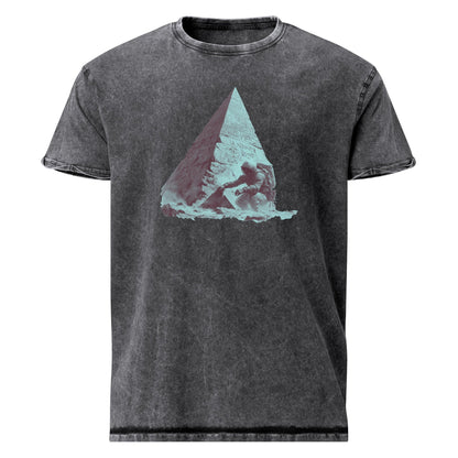 Astronaut Pyramid Discovery T-Shirt | Sci - Fi Ancient Alien Tee | Space Explorer Graphic Shirt - IconVexa