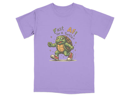 Fast AF for a Turtles Graphic Novelty Design Premium T-Shirt - IconVexa