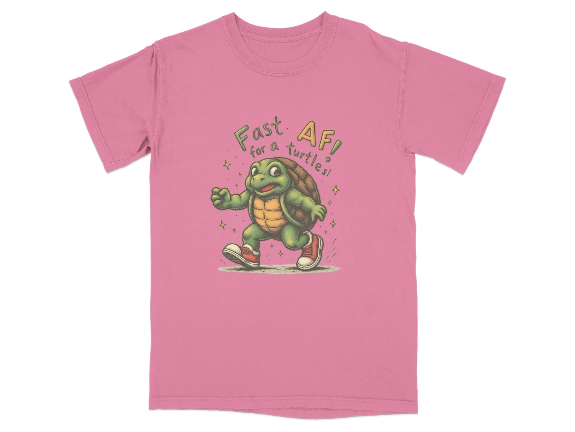 Fast AF for a Turtles Graphic Novelty Design Premium T-Shirt - IconVexa