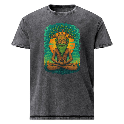 Forest Spirit Yoga Tee | Earthy Meditation Shirt | Boho Nature Lover T-Shirt - IconVexa