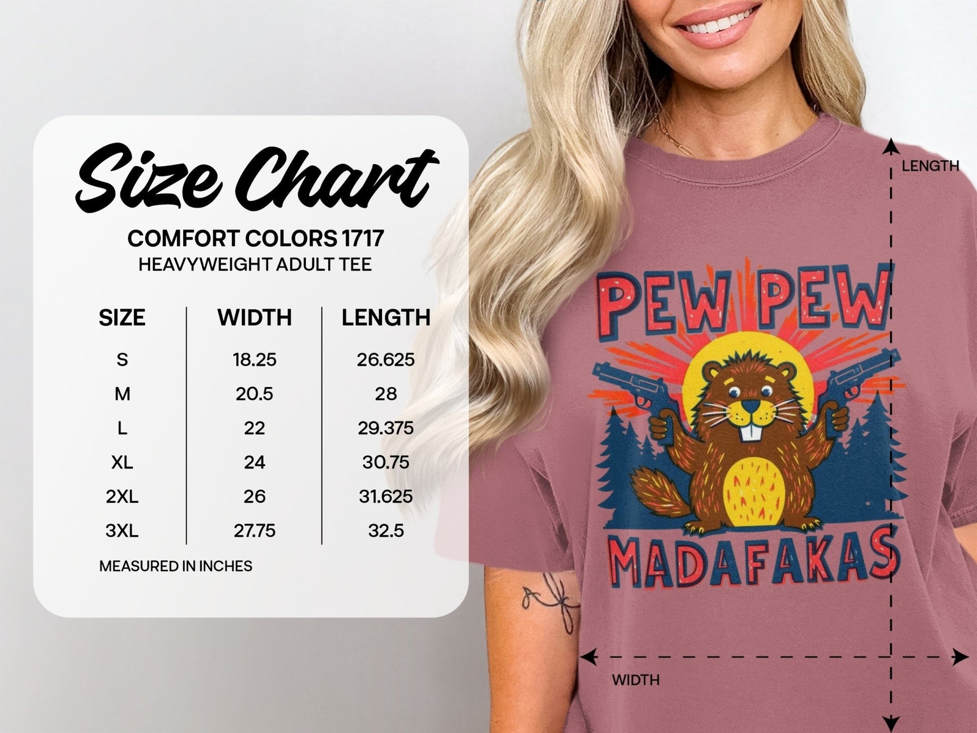 Funny Beaver Shirt, Pew Pew Tee, Mad Tee Shirt, Novelty Animal T-Shirt, Meme T-Shirt, Sarcastic Shirt, Graphic Tee, Unisex Top - IconVexa