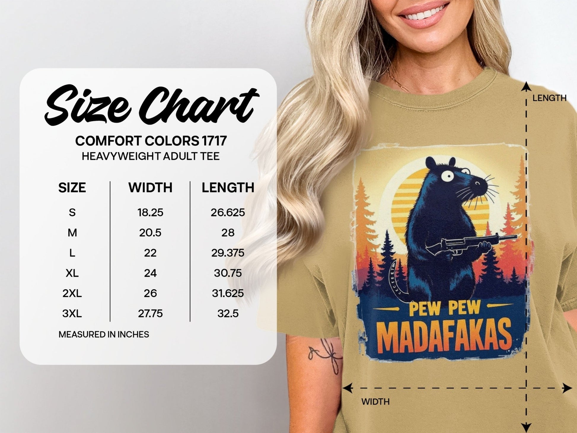 Funny Rat T-Shirt, Pew Pew Madafakas Tee, Gangster Rodent Shirt, Gun Rat T-Shirt, Sunset T-Shirt, Wildlife T-Shirt, Humor T-Shirt - IconVexa