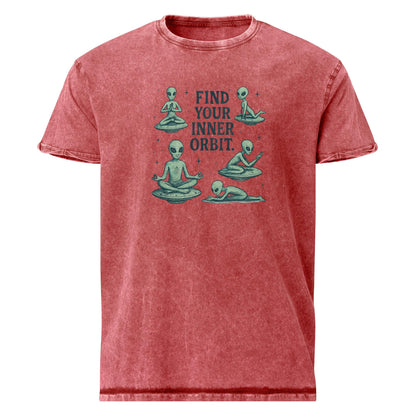Intergalactic Peace And Balance | Alien Yoga On UFO Spaceships | Cosmic Sci - Fi Zen Graphic - IconVexa