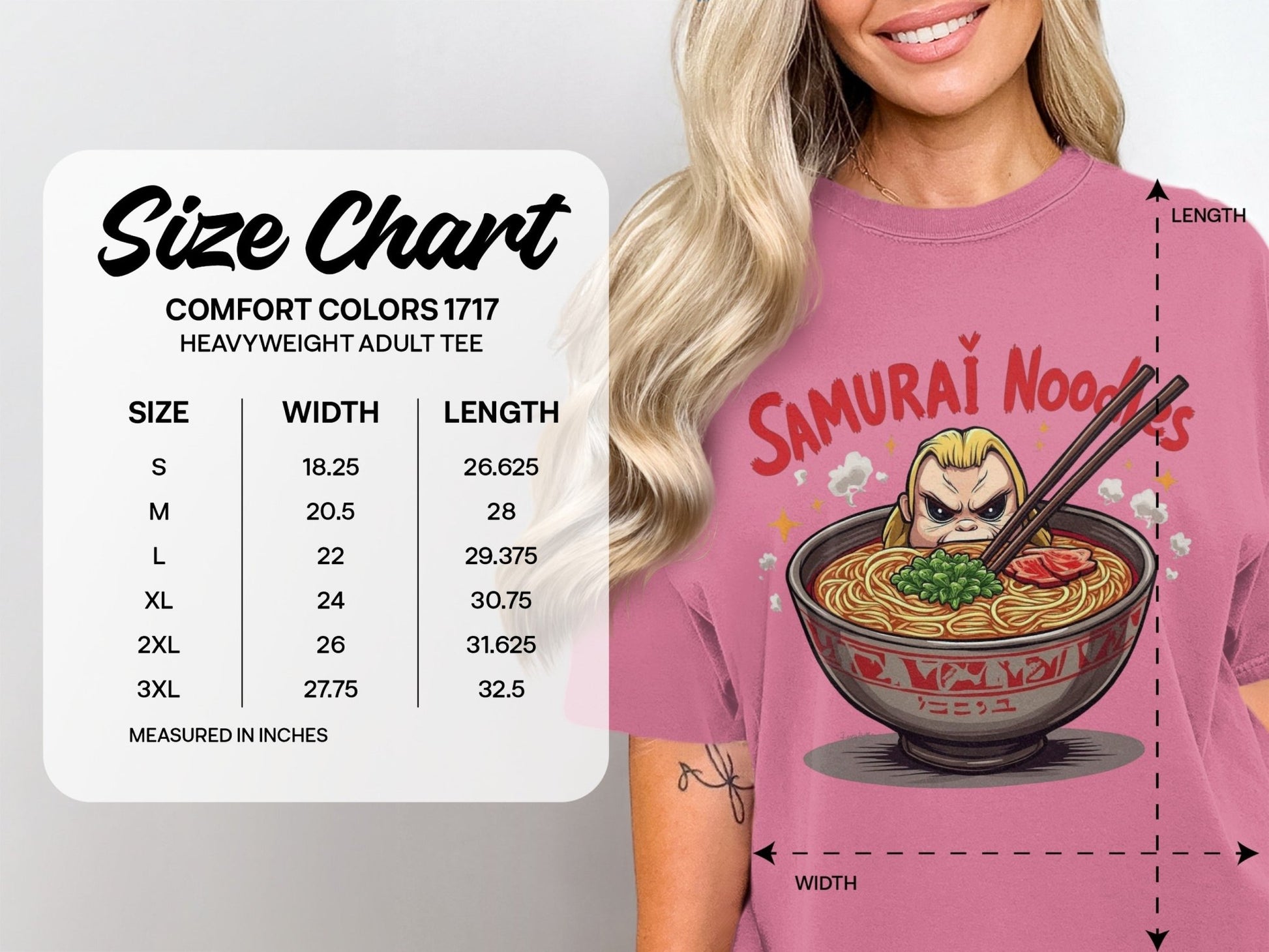 Samurai Noodles T Shirt, Funny Foodie Tee, Ramen Lover Gift, Japanese Food Shirt, Anime Inspired T Shirt, Graphic Novelty Top, Cute T Shirt - IconVexa