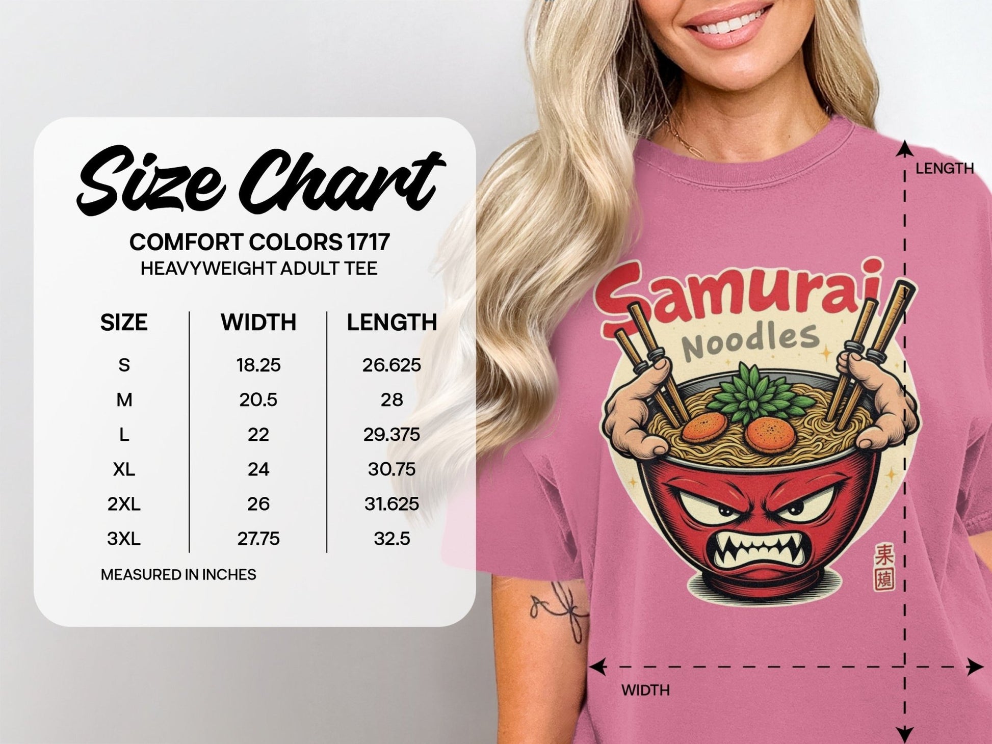 Samurai Noodles T-Shirt, Ramen Bowl, Japanese Food, Anime Style, Graphic Tee, Unique Design, Gift Idea, Manga Inspired, Casual Wear, Foodie - IconVexa