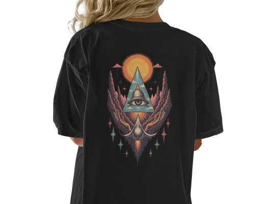 Third Eye T-Shirt, Spiritual T-Shirt, Celestial T-Shirt, Vision Tee, All Seeing Eye Shirt, Unisex T-Shirt, Trendy Shirt, Gift for Her - IconVexa