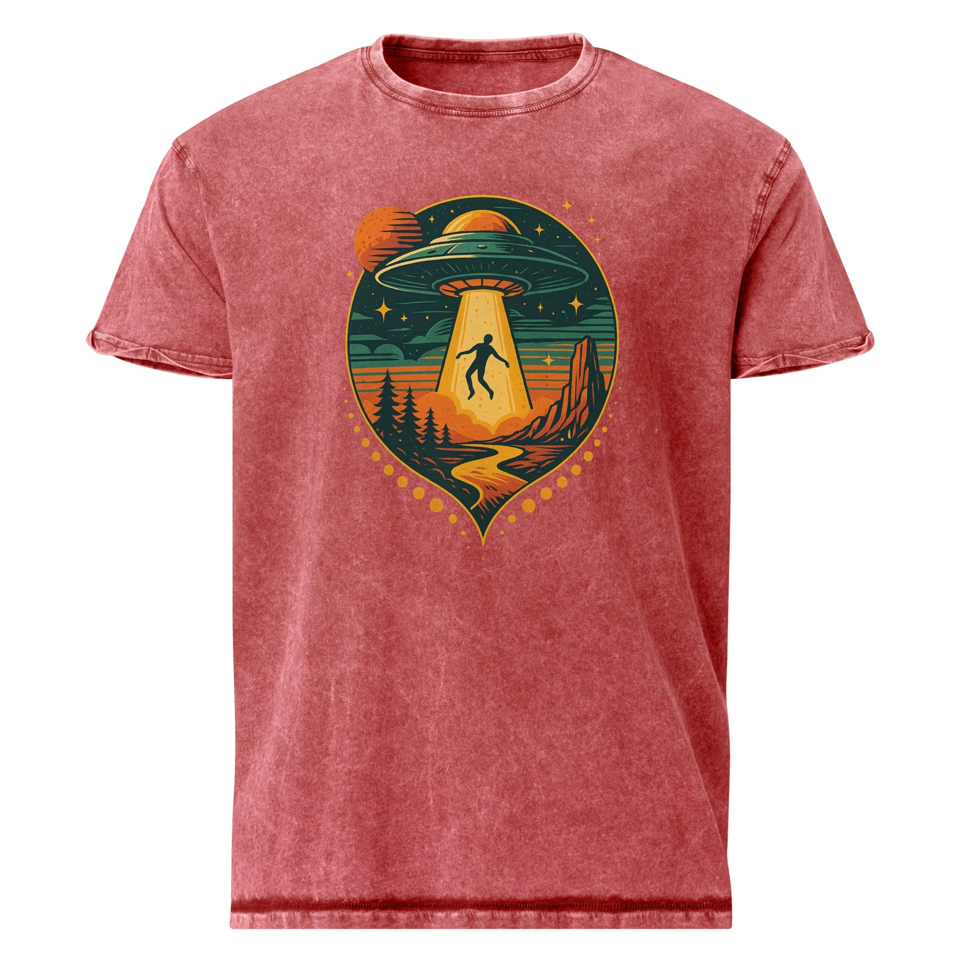 UFO Abduction Tee | Retro Sci - Fi Shirt | Alien Encounter Space Graphic Tee - IconVexa