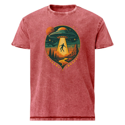 UFO Abduction Tee | Retro Sci - Fi Shirt | Alien Encounter Space Graphic Tee - IconVexa