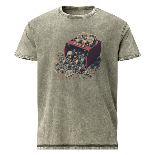 UFO Tee | Alien Archive File Design | Sci - Fi Graphic Shirt for Geeks and Space Fans - IconVexa
