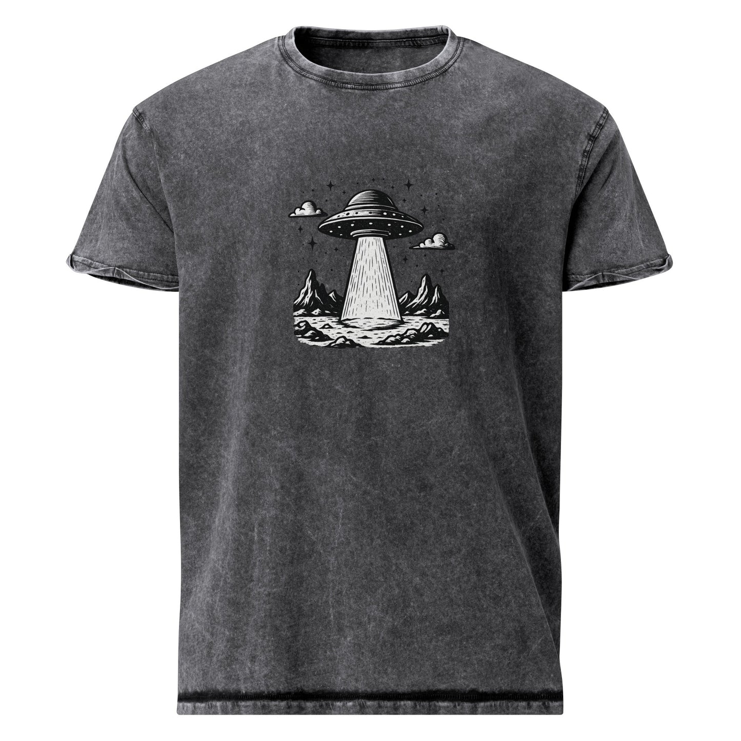 UFO Abduction Shirt | Retro Sci - Fi Graphic Tee | Space Theme Gift - IconVexa