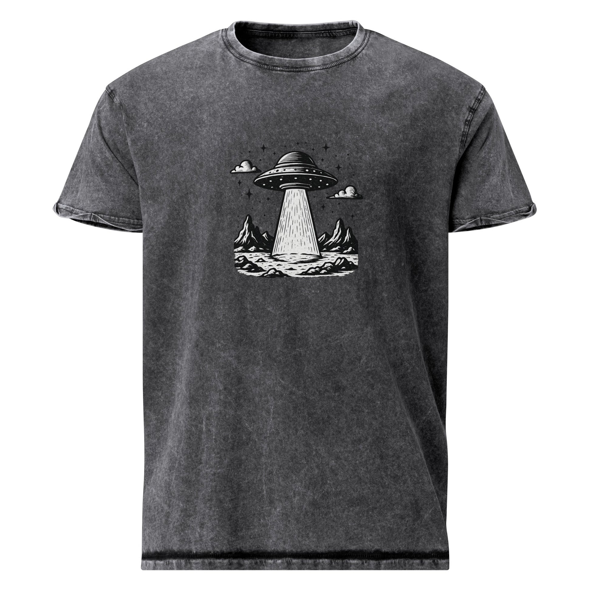UFO Abduction Shirt | Retro Sci - Fi Graphic Tee | Space Theme Gift - IconVexa