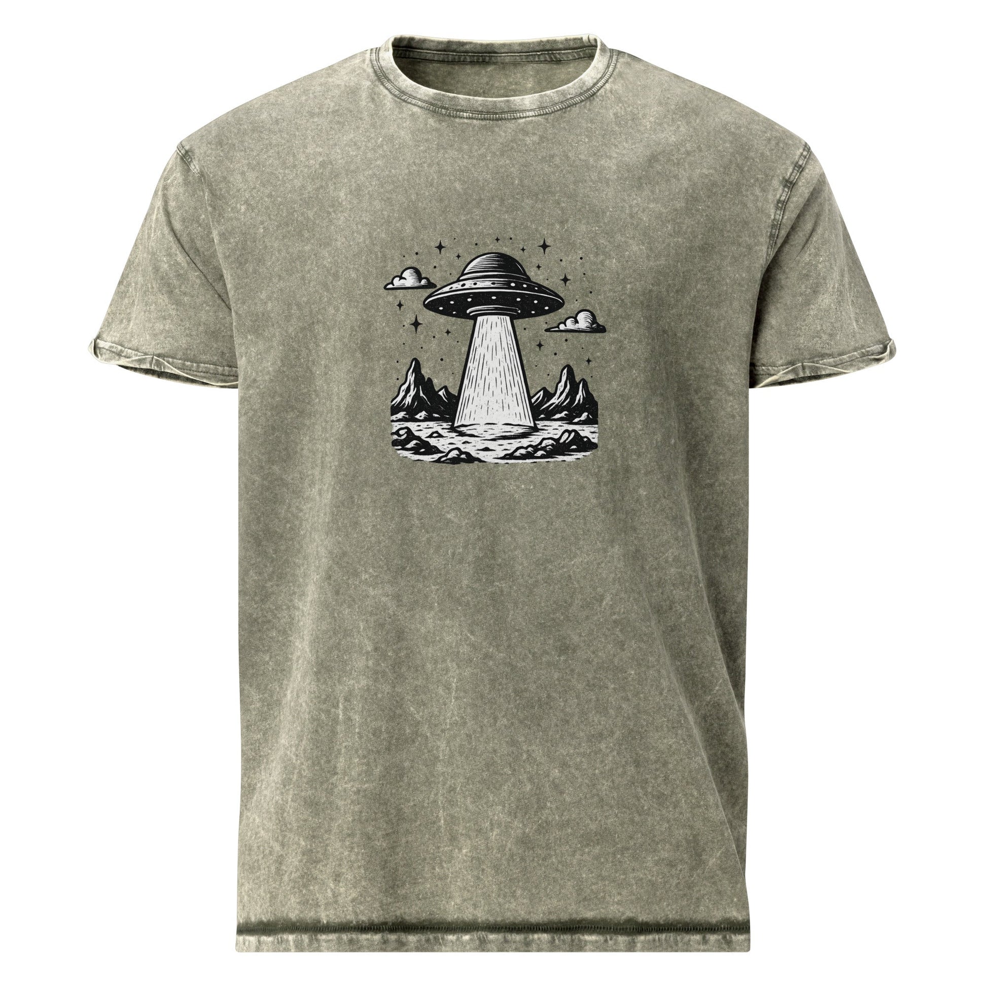 UFO Abduction Shirt | Retro Sci - Fi Graphic Tee | Space Theme Gift - IconVexa