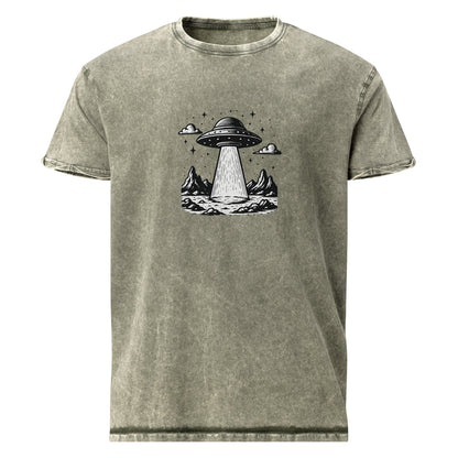 UFO Abduction Shirt | Retro Sci - Fi Graphic Tee | Space Theme Gift - IconVexa