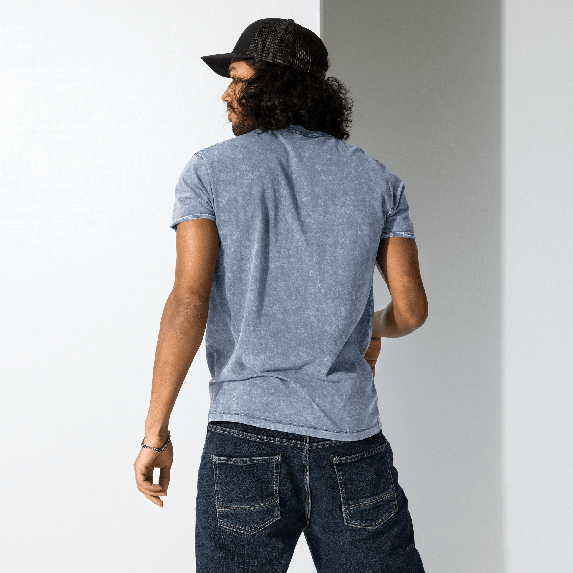 Just Fake It Space Tee | Funny Graphic Shirt | Cosmic Parody Streetwear Top - IconVexa
