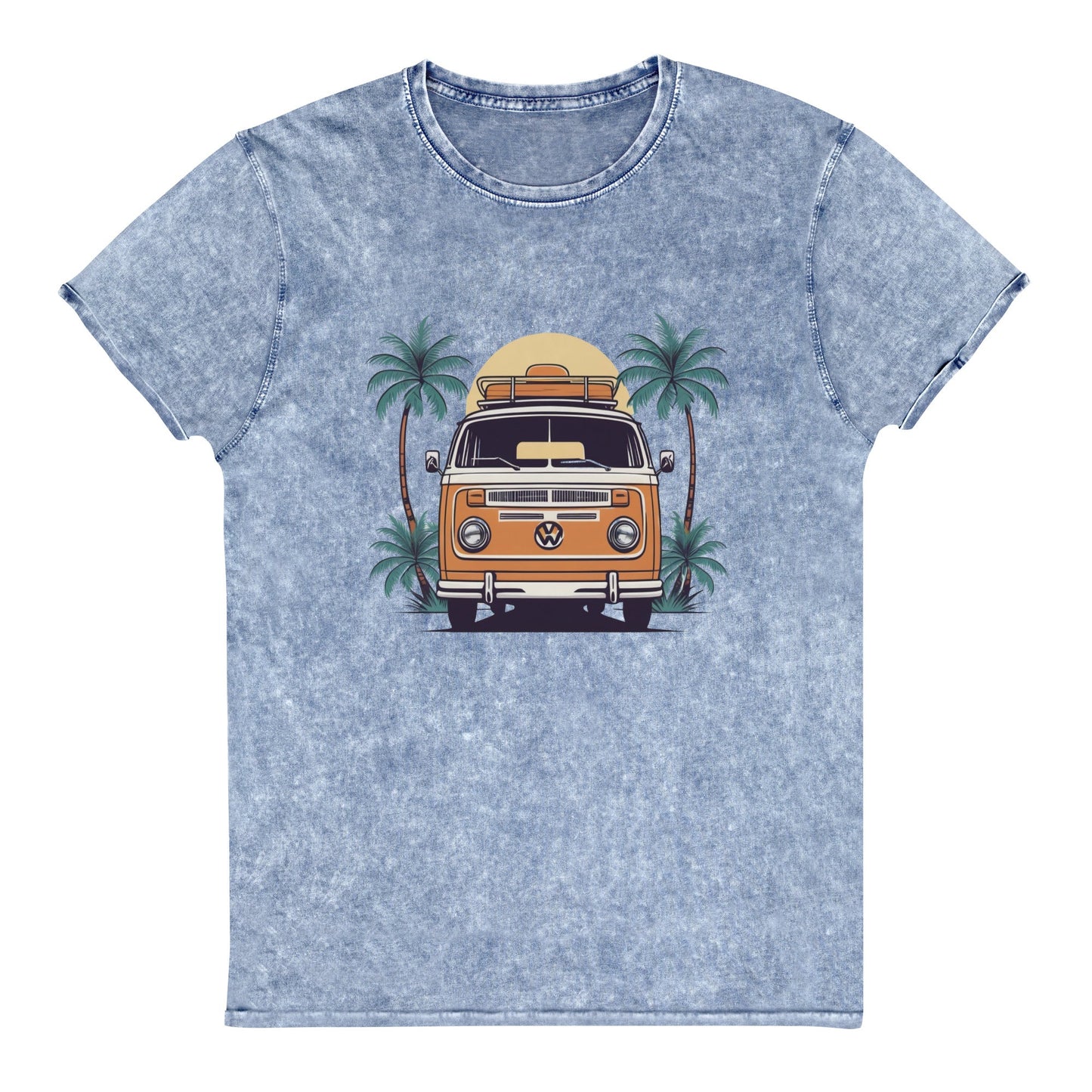 Retro Van Life Shirt | Summer Road Trip Tee | Vintage Camper Surf Vibes - IconVexa