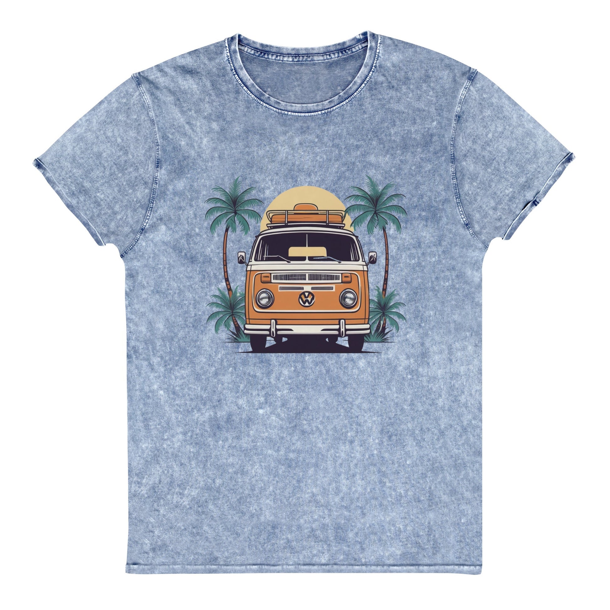 Retro Van Life Shirt | Summer Road Trip Tee | Vintage Camper Surf Vibes - IconVexa