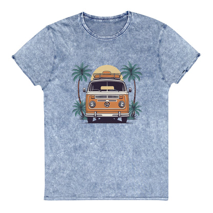 Retro Van Life Shirt | Summer Road Trip Tee | Vintage Camper Surf Vibes - IconVexa