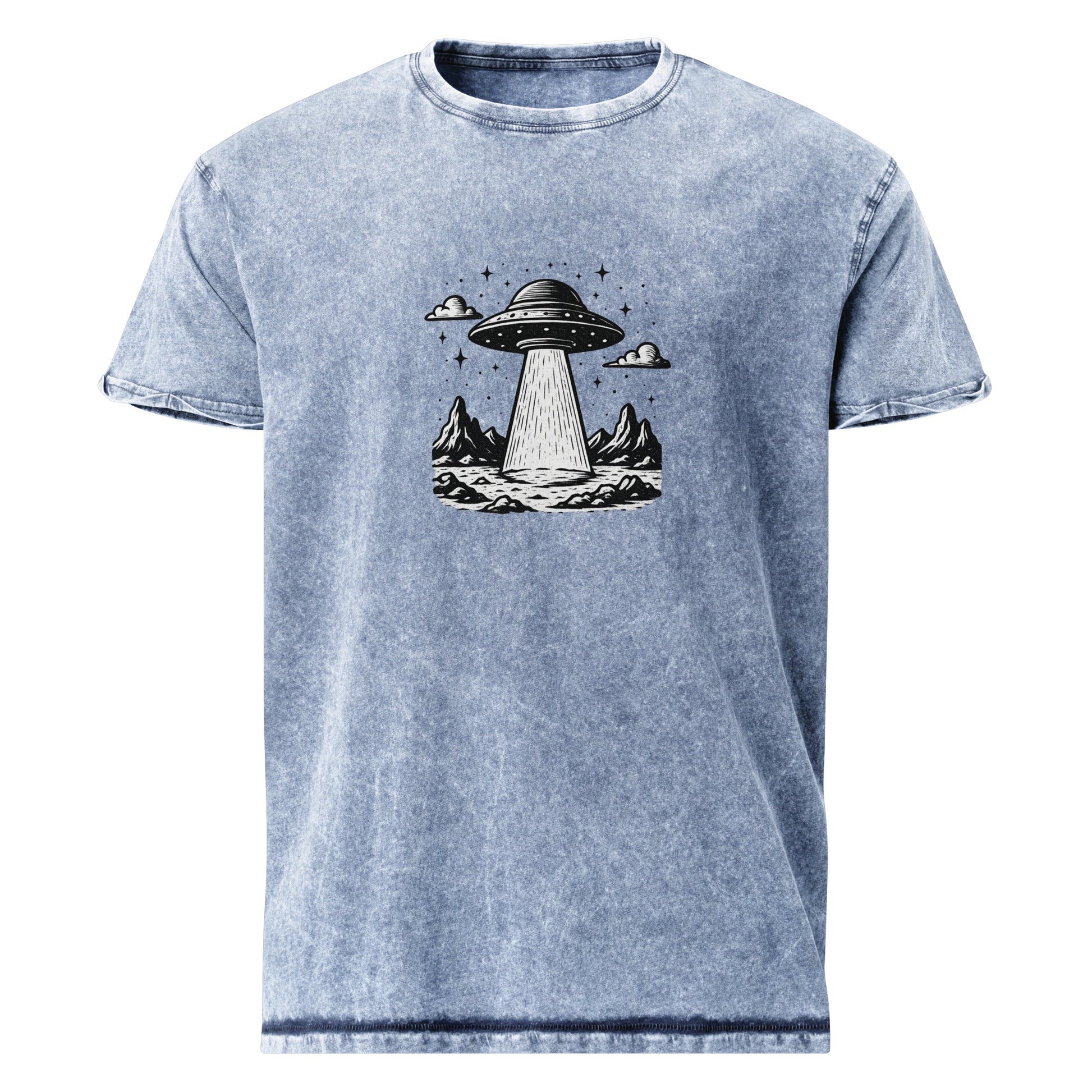 UFO Abduction Shirt | Retro Sci - Fi Graphic Tee | Space Theme Gift - IconVexa