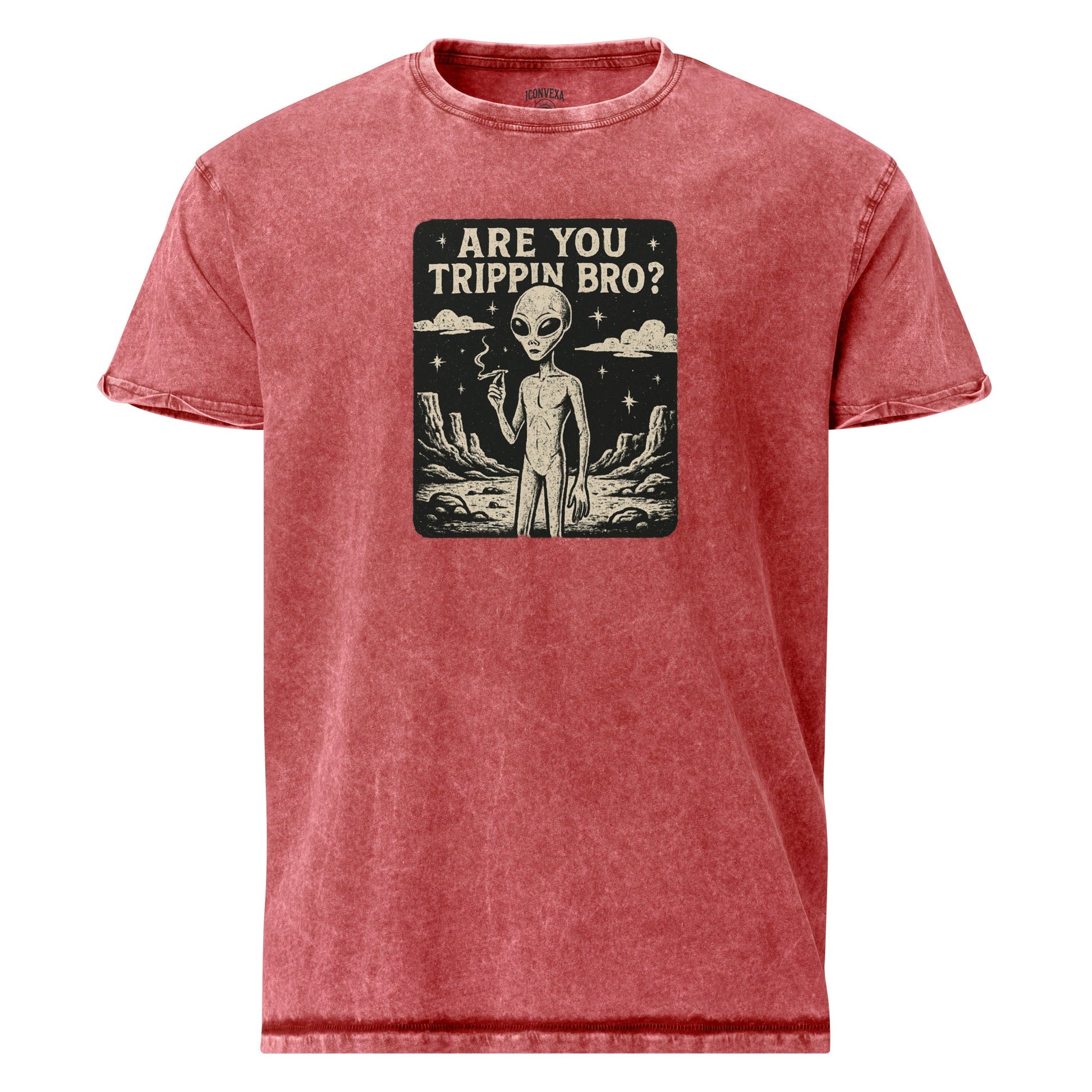 Are You Trippin Bro Shirt | Retro Alien Tee | Funny Space Sci - Fi Graphic T-Shirt - IconVexa
